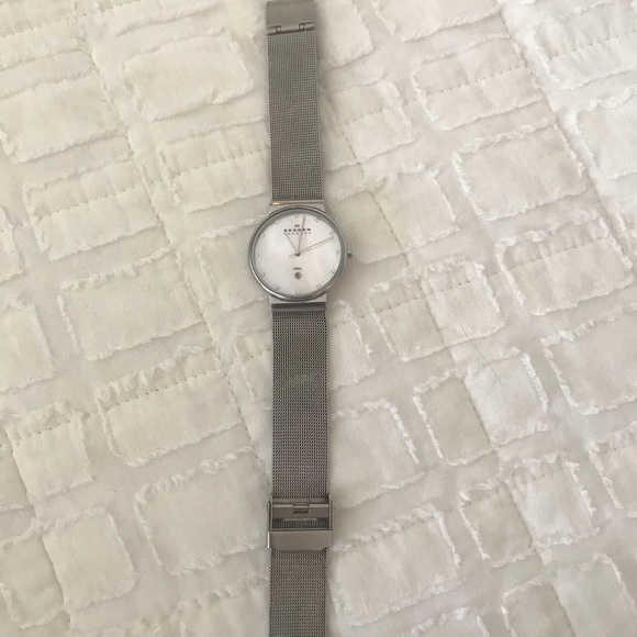 Ladies Skagen Steel-Mesh watch - Picture 2 of 3